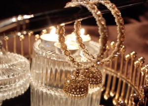 Noor Single Drop Jhumki bangle