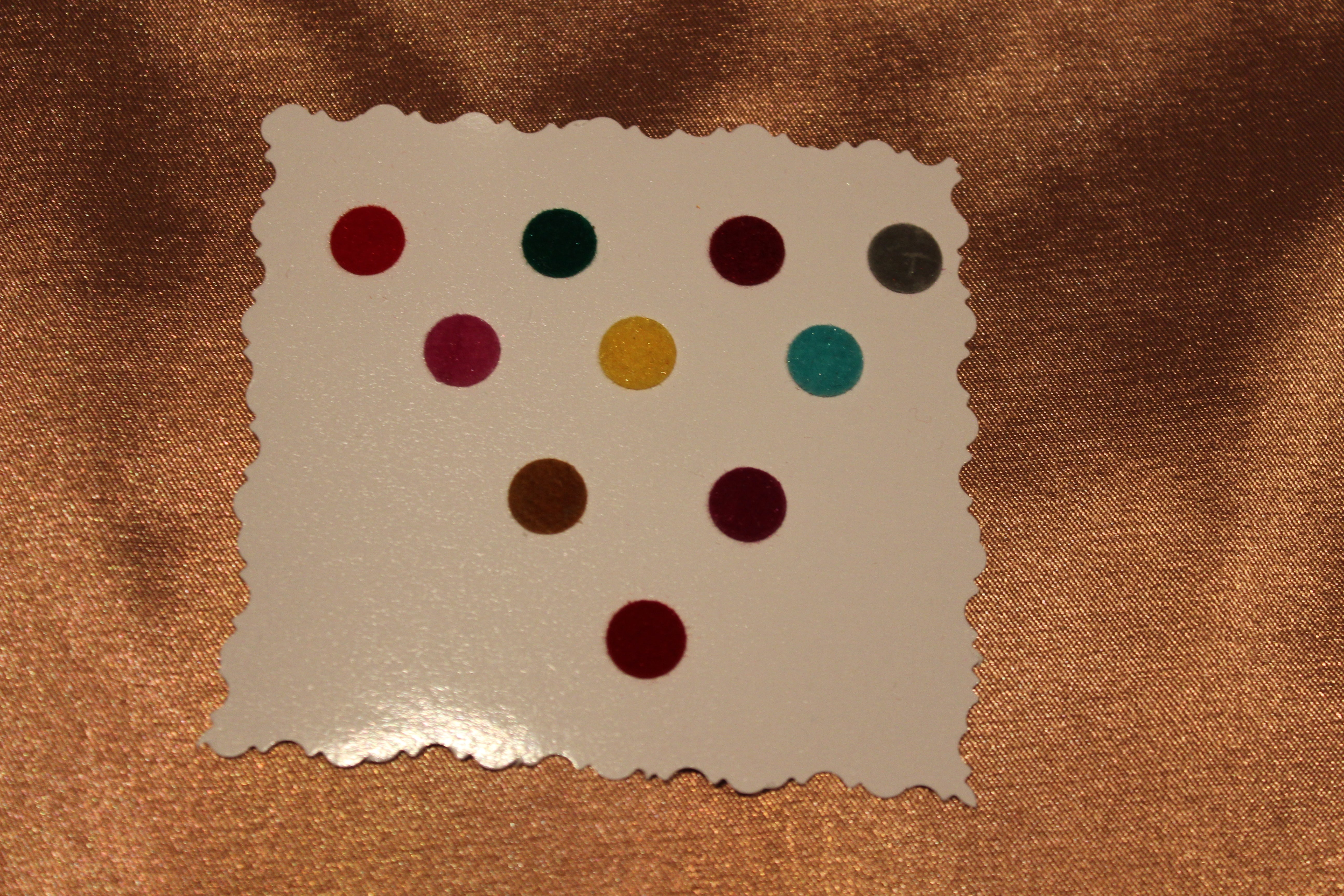 Bindis are coloured dots worn on the centre of a woman's forehead, they come in various designs and shapes.   A card of bindis come in different colours and are reusable. To reuse the adhesive after it is worn off, we recommend the use of eyelash glue for application.     ***KINDLY NOTE THAT COLOURS MAY VARY FROM PICTURE***