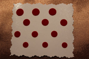 Bindis are coloured dots worn on the centre of a woman's forehead, they come in various designs and shapes.   A card of bindis come in different colours and are reusable. To reuse the adhesive after it is worn off, we recommend the use of eyelash glue for application.      ***KINDLY NOTE THAT COLOURS MAY VARY FROM PICTURE***