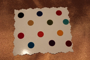 Bindis are coloured dots worn on the centre of a woman's forehead, they come in various designs and shapes.   A card of bindis come in different colours and are reusable. To reuse the adhesive after it is worn off, we recommend the use of eyelash glue for application.     ***KINDLY NOTE THAT COLOURS MAY VARY FROM PICTURE***